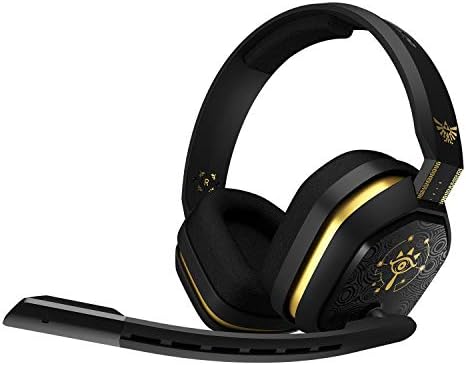 ASTRO Gaming A10 Casque Gamer, Edition The Legend of Zelda, Léger et Résistant, Dolby ATMOS, 3,5mm Audio Jack compatible avec Xbox Series X|S, Xbox One, PS5, PS4, Switch, PC, Mac, Smartphone - Noir/Or Avis, Fiche Technique et Prix au Maroc