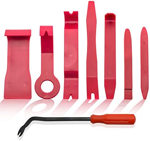 BeiLan 8 Pièces Outils pour Garnitures, Outil Démontage Garniture Installation Kit Outils pour Panneau/Autoradio/Accessoires/Porte/Tableau de Bord de Voiture, Installateur Pry Outil Fiche Technique et Prix au Maroc