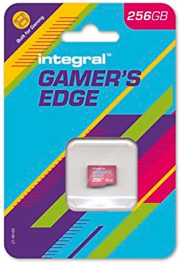 Integral 256GB Gamer's Edge Carte Micro SD pour la Nintendo Switch - Chargez et sauvegardez des Jeux Rapidement stockez des Jeux DLC et sauvegardez des données conçu pour la Nintendo Switch Avis, Fiche Technique et Prix au Maroc