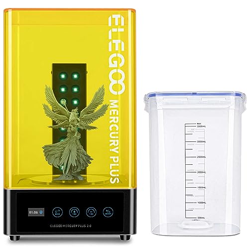 ELEGOO Mercury Plus 2 en 1 Station de lavage et de durcissement d'impression 3D V2 pour Mars Photon S Photon Mono LCD SLA DLP Modèles d'imprimante 3D
 Fiche Technique et Prix au Maroc