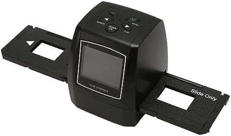 Sxhlseller Scanner de Film avec écran LCD TFT, Scanner Photo Prend en Charge Les Fonctions de Prévisualisation, de Lecture et D'édition d'image, Scanner de Diapositives pour 35 Mm 135 Mm Fiche Technique et Prix au Maroc