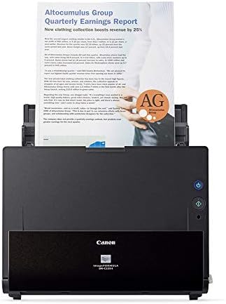 Scanner de documents de bureau Canon ImageFORMULA DR-C225 II, noir - 3258C002
 Fiche Technique et Prix au Maroc