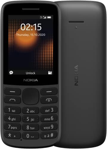 Nokia 215 Téléphone Portable débloqué (Ecran: 2,4 Pouces - 1 Go - Double SIM - Android) Noir Fiche Technique et Prix au Maroc