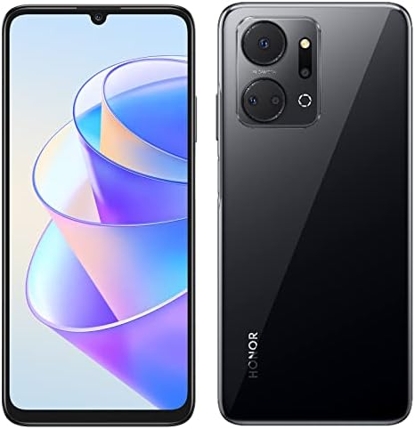 HONOR X7a 4G Smartphone 4GB 128GB, 6.74" FullView Display, 50MP Caméra arrière Quadruple, 5230 mAh Battery, 22.5W Supercharge, mémoire Extensible, Android 12, NFC, Noir Fiche Technique et Prix au Maroc