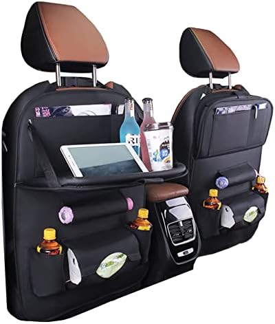 Organisateur de Voiture, Organisateur Voiture Enfant, Protecteur Arrière de Siège Auto, Organisateur avec Table à Manger, Rangement Voiture Auto Accessoire, pour Rangement Voiture Fiche Technique et Prix au Maroc