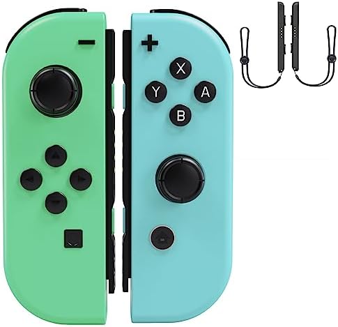 Tugame Manette Switch, Paire de Manettes Switch sans Fil Contrôleur pour Switch/OLED/Lite avec Double Vibration/6-Axis Gyro/Screenshot Avis, Fiche Technique et Prix au Maroc