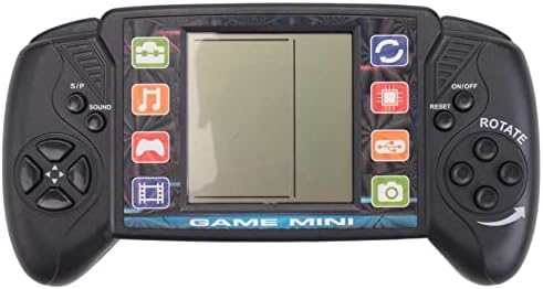 Pvczool Console de VidéO de Poche Mini Lecteur de de Brique Portable LCD 3,5 Pouces avec Jeux IntéGréS 23 + 26 (Noir) Fiche Technique et Prix au Maroc