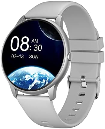 GRV Montre Connectée Femme Homme Smartwatch Fond d'écran Personnalisé Cardio Podometre pour iOS Android Telephone Montre Intelligente Vibrante Fitness Tracker Sport 13 Modes Sport Etanche Chronometre Fiche Technique et Prix au Maroc