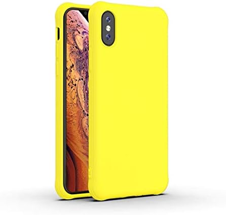 GUODONG Case Tablet PC Téléphone Cas for l'iPhone XS/X Résistant aux Chocs givré Ultra-Mince étui de Protection TPU (Ice Blue) Tablet Couverture arrière (Color : Yellow) Fiche Technique et Prix au Maroc