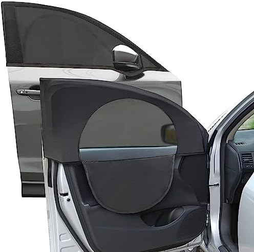 Pare-Soleil Voiture Bébé,2 Pièces Chaussette Voiture Soleil,Cache Soleil Fenêtre Voiture,Protege Soleil Voiture Avant,pour Bloquer Rayons UV, Compatible avec La Plupart des Voitures(Fenêtre Avant) Fiche Technique et Prix au Maroc