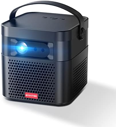 BYINTEK U70Pro Projecteur 3D Portable, Vidéoprojecteur DLP Compatible avec 1080P 4K, Home Cinéma LED avec Batterie Rechargeable, Projection sans Fil pour Smartphone, Tablette et Ordinateur
Avis, Fiche Technique et Prix au Maroc