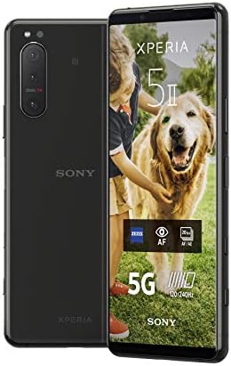 Sony Xperia 5 II 15,5 cm (6.1") Double SIM Hybride Android 10.0 5G USB Type-C 8 Go 128 Go 4000 mAh Noir Fiche Technique et Prix au Maroc