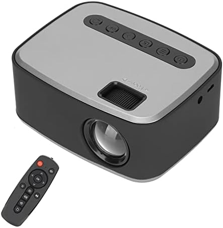 Projecteur Vidéo, Projecteur de Cinéma Maison Full HD 1080P, Rapport de Contraste 1000:1, Mini Projecteur de Film Portable, Compatible avec USB, AV, PC et Ordinateur Portable,(Prise UE 100‑240 V)Avis, Fiche Technique et Prix au Maroc