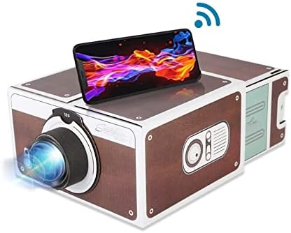 Annadue Mini projecteur (deuxième génération), projecteur Intelligent Portable Bricolage, projecteur de téléphone Portable (Home cinéma), projecteur de grossissement d'image 8 x.Avis, Fiche Technique et Prix au Maroc