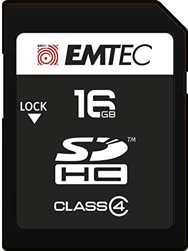 EMTEC ECMSD16GHC4 - Carte SDHC - Classe 4 - Gamme Elite Silver - Avec adaptateur de Performance - 16 Go Fiche Technique et Prix au Maroc