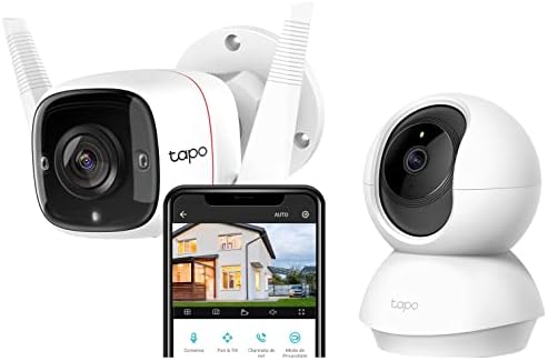 TP-Link Tapo Caméra Surveillance WiFi Extérieur Caméra IP Haute résolution 3MP, étanche IP66 & Tapo Caméra Surveillance WiFi (Tapo C200), Camera IP 1080P avec Vision Nocturne Détection de Mouvement Fiche Technique et Prix au Maroc