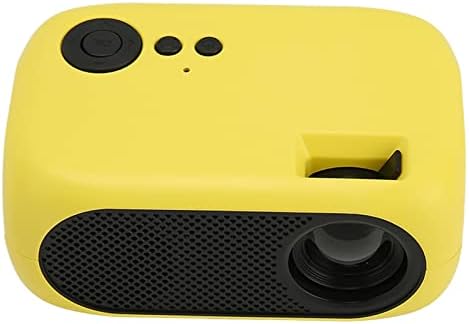 Mini Projecteur, Projecteur Vidéo LED Portable avec Interfaces AV HDMI USB, Prise en Charge du Son Surround à 360 Degrés, luminosité de 3000 Lumens, pour Cinéma Maison (Prise UE Fiche Technique et Prix au Maroc