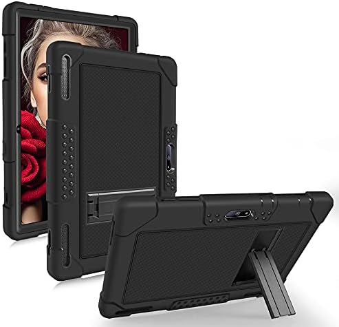 FIEWESEY pour Pritom M10" Etui de protection résistant aux chutes et aux chocs adapté aux enfants pour QuntiCO Y10/Voger priorpad X100/Digiland Tablet DL1036/Gateway 10.1 HD Tablet (Noir/Noir)
 Fiche Technique et Prix au Maroc