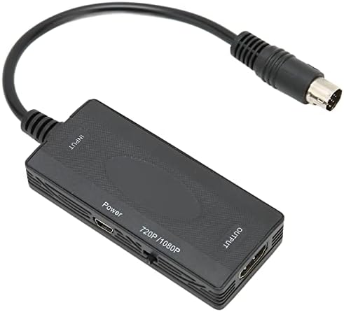 Convertisseur de Console de Jeu SS vers HDMI 720P/1080P, sans Perte, sans Délai, pour Adaptateur D'interface Multimédia pour Sega Saturn vers HD pour PS2/pour PS3, HDTV, écran, Projecteur, PC, Etc. Fiche Technique et Prix au Maroc