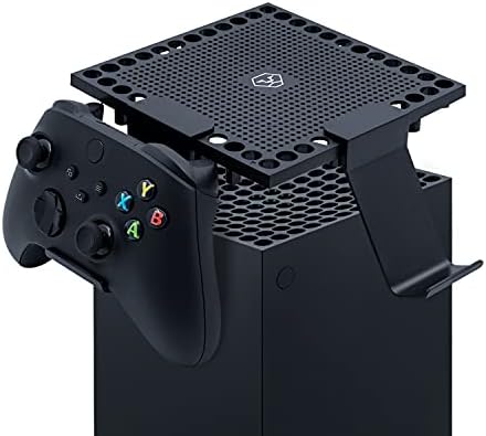 Mcbazel Housse Anti-Poussière pour la Manette de la Xbox Series X avec 2 Supports de Casque de Jeu, Support de Montage de la Manette, Compatible avec la Console Xbox Series X Fiche Technique et Prix au Maroc