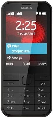Nokia 225 Téléphone Portable Double SIM avec Double Bande GSM, écran 7,1 cm (2,8 Pouces), Appareil Photo 2 Mpx, Bluetooth 3.0, Jack 3,5 mm, Micro USB 2.0 Noir Fiche Technique et Prix au Maroc
