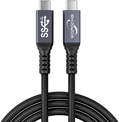 Câble USB C vers USB C, USB Type C 100W Nylon Tressé USB 3.1 Gen2 20V/5A PD Charge Rapide compatible avec Samsung Galaxy S23 S22 S21 A13 A23 A33 A53 MacBook Pro 1M… Fiche Technique et Prix au Maroc