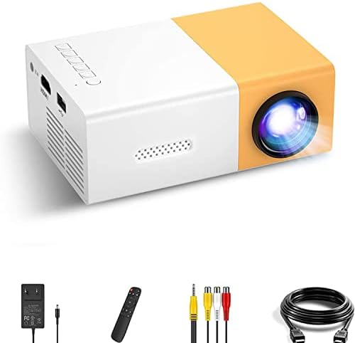 SOTEFE Mini Projecteur Portable - LED Vidéoprojecteur 1080P Full HD Compatible avec Power Bank, Smartphone/Tablette, PS4, Firestick, TV-Stick, TV-Box, Projecteur Pr Dessin Animé Fille Garçon CadeauAvis, Fiche Technique et Prix au Maroc