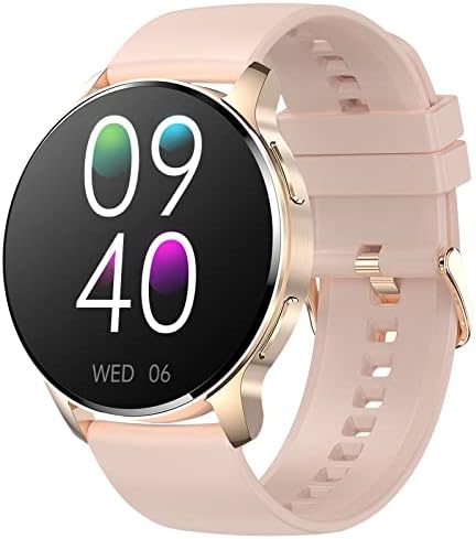 SIEMORL Montre Connectée Femme avec Appel Bluetooth, 1.32'' Smartwatch vec Moniteur de Fréquence Cardiaque/Sommeil Montre Smartwatch,Podometre Calories Etanche IP67 Chronometre pour Android iOS Fiche Technique et Prix au Maroc