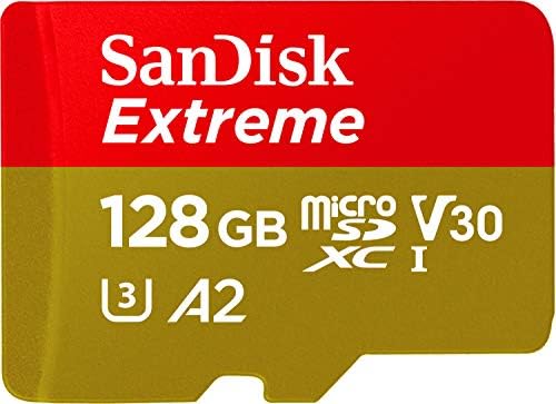 SanDisk 128 GB MicroSDXC Extreme 190MB/90MB Card Only - Extended Capacity SD (MicroSDHC) Fiche Technique et Prix au Maroc
