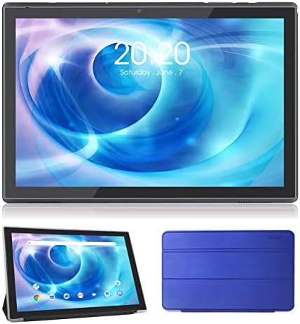 CWOWDEFU Tablette 10 pouces avec étui, tablettes Android 11.0 (certifiées GMS), 3 Go de RAM 32 Go de ROM, 6000 mAh, tablette AX WiFi 6 avec double caméra 5MP + 8MP, processeur Quad-Core et haut-parleurs Dual Box (Noir)
 Fiche Technique et Prix au Maroc