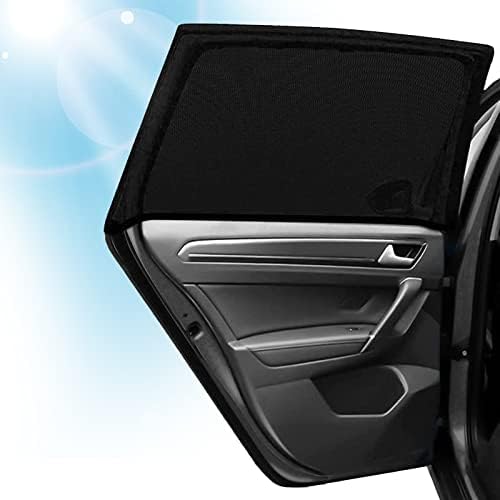 CaiTang Pare-Soleil Voiture Bébé, 2 Pièces Chaussette Voiture par Soleil, Pare Soleil Chaussette,Bloquer Les Rayons UV,Protection Solaire Enfants et Animaux Pare-Soleil Vitres Fiche Technique et Prix au Maroc