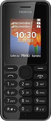Nokia Téléphone à Touches 108 Single SIM avec Bluetooth, Appareil Photo, Radio, MP3, MMS, Grande autonomie en Veille Fiche Technique et Prix au Maroc