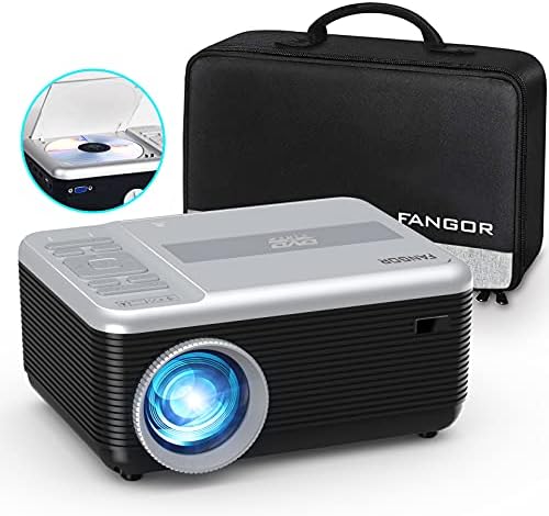 FANGOR Projecteur Bluetooth Portable Lecteur DVD Intégré, Projecteur Vidéo 10000L HD 1080P pour Film en Plein Air, Mini Projecteur Home Cinéma Compatible avec TV Stick/Téléphone/Ordinateur Portable/Tablette/PS4/USB/SD
Avis, Fiche Technique et Prix au Maroc
