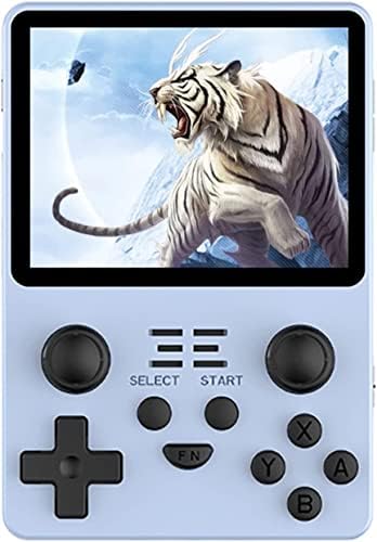 Powkiddy RGB20S Console de jeu d'arcade portable de 8,9 cm avec cartes de 16 Go + 128 Go et 25 000 jeux, lecteur de jeu open source, cadeau pour enfants (bleu, 128 g) Fiche Technique et Prix au Maroc