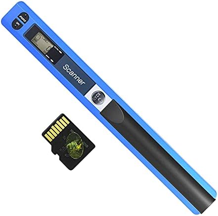 Baguette portative Portable Scanner sans Fil Format A4 900DPI JPG/PDF Formate LCD avec Sac de Protection et Carte TF de 8 Go pour la réception de Documents commerciaux Livres Images Fiche Technique et Prix au Maroc