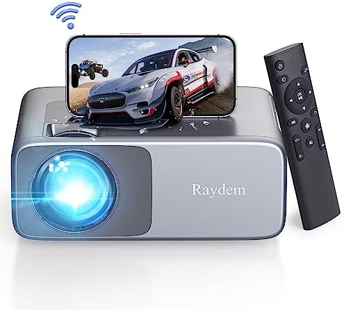 Projecteur 1080P, projecteurs de films d'extérieur 4K avec WiFi et Bluetooth, projecteur vidéo intelligent compatible avec TV Stick, natif 550ANSI 13000L
Avis, Fiche Technique et Prix au Maroc