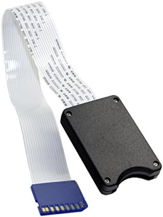 JSER Kit de carte mémoire SDHC SD mâle vers femelle standard, extension souple, câble plat de 25 cm Fiche Technique et Prix au Maroc