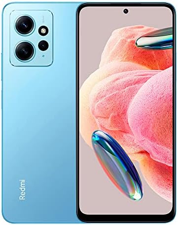 Xiaomi Redmi Note 12 4G LTE (128GB + 4GB) Global Unlocked 6.67" 50MP Triple (ONLY T-Moble/Tello/Mint USA Market) + (w/ 33W Fast Car Dual Charger Bundle) (Ice Blue Global + 33W Car Charger) Fiche Technique et Prix au Maroc