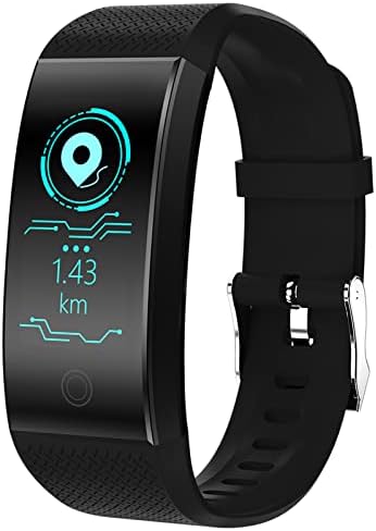 MQJ Smart Watch, Smartwatch À Écran Tactile de 0,96 Pouces Avec Réveil, Caméra Ip68 Tracker de Fitness Imperméable Compatible Avec Les Téléphones Ios Et Android Pour Femmes Hommes/Black Fiche Technique et Prix au Maroc