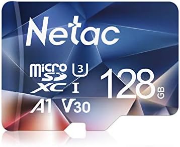 Netac Carte Micro SD 128Go, Carte MicroSDXC,A1, U3, C10, V30, 4K, 667X, UHS-I,Jusqu'à 100 Mo/s en Lecture,Carte Mémoire Idéale pour Téléphone, Caméscope, Nintendo Switch, GoPro Smartphone et Tablette Fiche Technique et Prix au Maroc