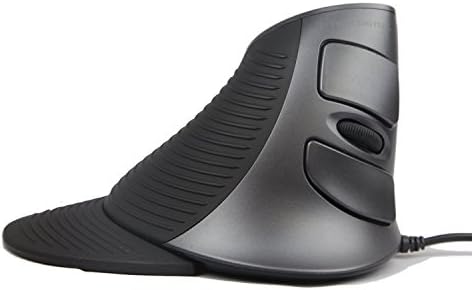 JTD Optique Verticale Souris USB Ergonomique Filaire Souris 3 Niveau DPI 6 Boutons Souris Repose-Poignet Inclus (Amovible) prévention de Syndrome de Souris/coude de Tennis Uniquement pour droitiersAvis,  Fiche Technique et Prix au Maroc