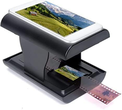 Scanner de Photos à Rétroéclairage LED, Scanner de Diapositives de Film Mobile, Film en JPEG Convertit Le Scanner de Diapositives et de Négatifs 35 Mm, Application D'édition de Numérisation Gratuite Fiche Technique et Prix au Maroc