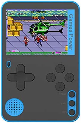 KingbeefLIU Console De Jeu Portable Mini Lecteur De Jeu Vidéo Classique ABS pour Enfants avec 400 Jeux Classiques Bleu Fiche Technique et Prix au Maroc