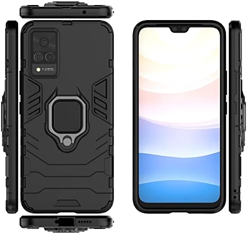 Case Tablet PC Compatible avec la Coque de téléphone Vivo S9, étui Fin avec béquille PC et Coque en TPU avec Support. Tablet Couverture arrière (Color : Svart) Fiche Technique et Prix au Maroc