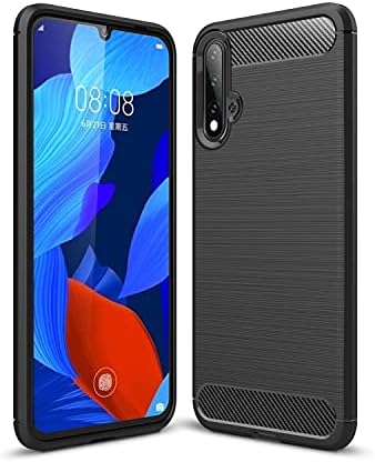 Case Tablet PC Étui de protection de Huawei Nova 5, pour Huawei Nova5 Pro Case Fibre de carbone Texture antichoc TPU Case anti-choc Résistant au choc Téléphone mobile Étui de protection Tablet Couvert Fiche Technique et Prix au Maroc