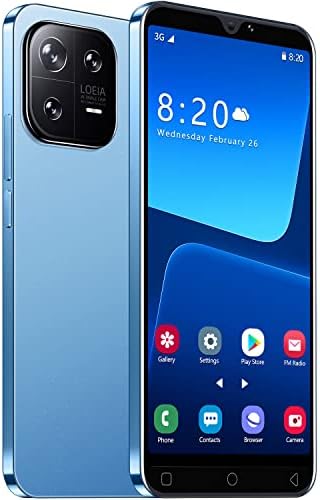 F2FTlk Cheap Mobile Phones，M13Pro 5.0“ Android 8.1 Smartphone, 16GB ROM(Extendable to 128GB,Dual SIM Dual Camera, WiFi,Bluetooth,GPS Basic Cell Phones (M13Pro-Blue) Fiche Technique et Prix au Maroc