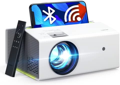 Projecteur Emotn C1, mini projecteur avec WiFi Bluetooth 5.1, projecteur portable pris en charge 1080P, projecteur de film 8500Lux 200" avec haut-parleur HiFi, durée de vie de la lampe 50000H, compatible avec clé TV/HDMI/USB/VGA
Avis, Fiche Technique et Prix au Maroc
