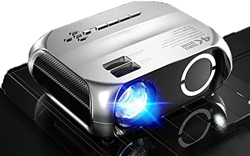 CYLZRCl Projecteur Full HD, Traitement Vidéo 4K/HDR10, Projeteur 1920x 1080P Projecteur Vidéo Téléphone Intelligent WiFi Android 7.1 Cinéma Maison LED 3D (Color : Wireless) Fiche Technique et Prix au Maroc