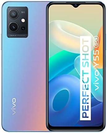 VIVO y55 5G,Caméra Principale 50 MP Batterie 5 000 mAh + Charge Rapide 18 W RAM étendue 2.0 + ROM de 128 Go, 6,58 Pouces Fiche Technique et Prix au Maroc
