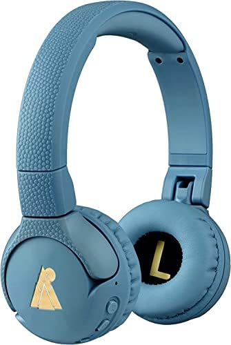 POGS Casque Audio Enfants Bluetooth | The Gecko | Casque Solide et Pliable pour Enfants avec Volume limité à 85 DB Maximum et Micro intégré | garçons et Filles à partir de 3 Ans (Bleu sans Fil) Avis, Fiche Technique et Prix au Maroc